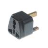 Universal to UK AC Power Plug Adapter Travel 3 pin UNITED KINGDOM T5 Μαύρο